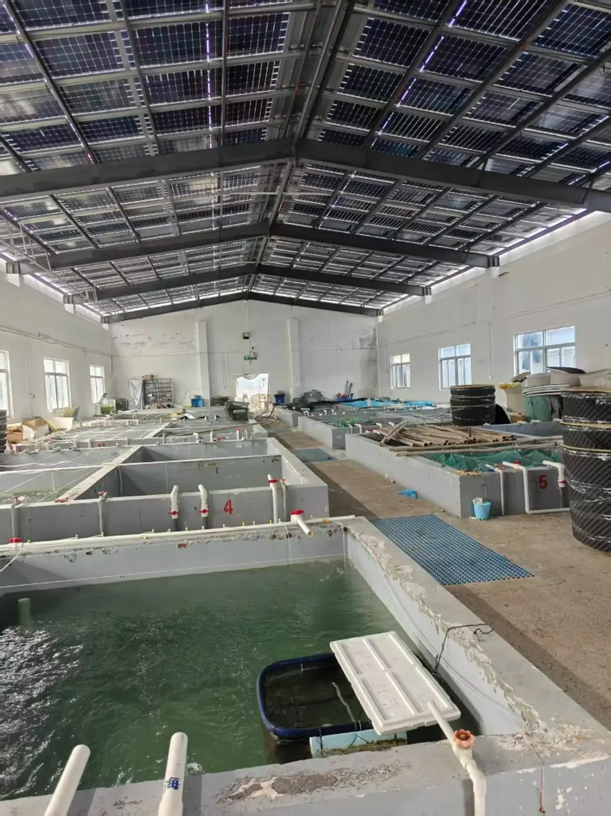 大鹏新区室内工厂化养殖车间全景